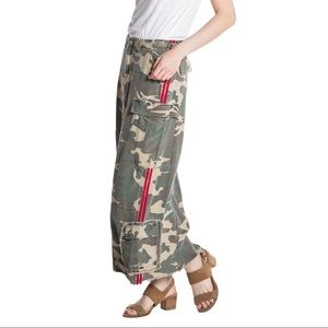 Da-Nang ORIGINAL MILITARY LONG SKIRT - ARMY CAMO